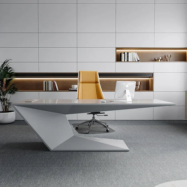 Reception Creative Office Desk Work Computer Nordic Table Minimalist Executive Office Desk Workstation Tavolino Trendy Furniture