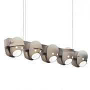 Mask LED Chandelier by Dutch Designer for Living Room Villa Dining Room Retro Personality Creative Hanging Lighting Decoration