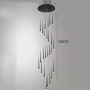 Modern Stair chandelier Pendant lights indoor lighting Ceiling lamp hanging light led Chandeliers for living room indoor lightin