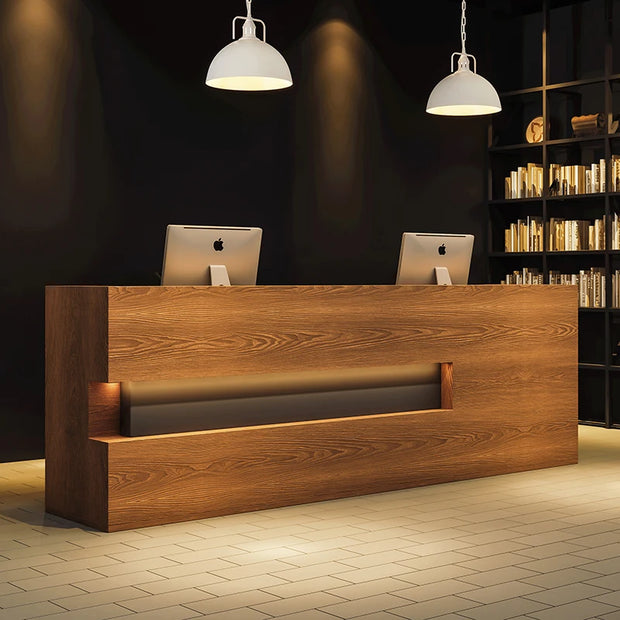 Hotels Counter Reception Desks Beauty Aesthetics Design Luxury Reception Desks Computer Modern Mostrador Recepcion Furniture