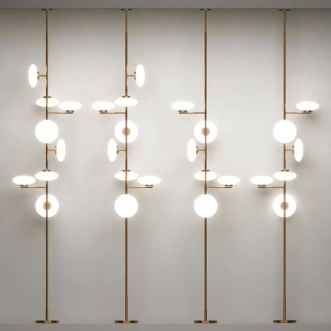 Italian Indoor Floor Lamp Floor To Ceiling Lamp Designer Standing Floor Light for Living Room Creative Corner Standing Lamp