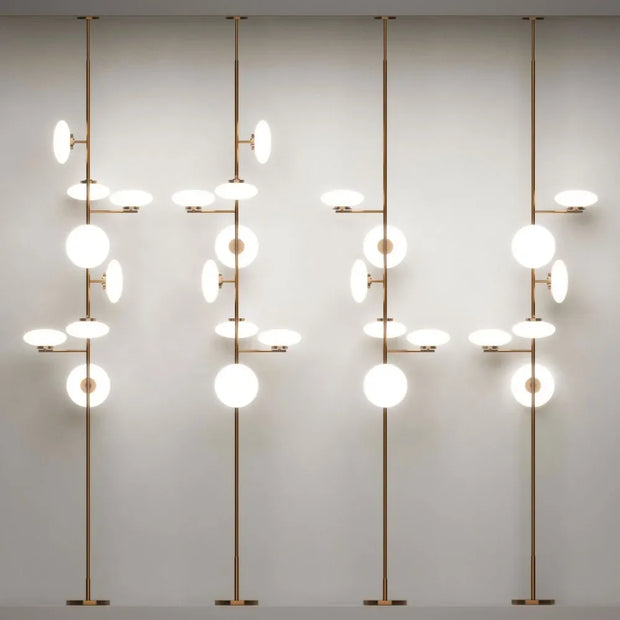 Italian Indoor Floor Lamp Floor To Ceiling Lamp Designer Standing Floor Light for Living Room Creative Corner Standing Lamp