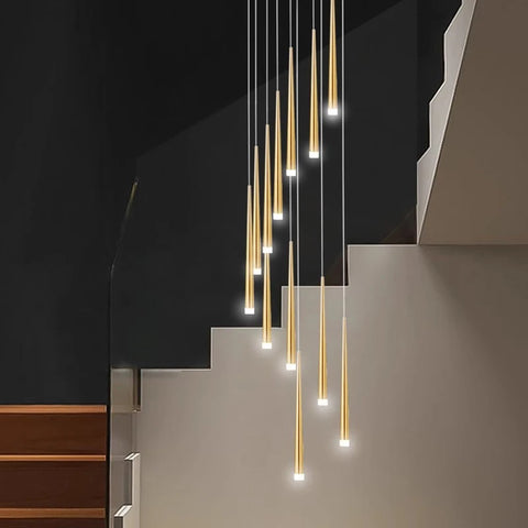 Modern Stair chandelier Pendant lights indoor lighting Ceiling lamp hanging light led Chandeliers for living room indoor lightin