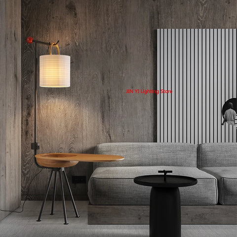 Creative Multifunctional Living Room Tea Room Sofa  Corners Movable Solid Wood Wooden Style for Home Use Including Light Bulbs