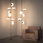 Italian Indoor Floor Lamp Floor To Ceiling Lamp Designer Standing Floor Light for Living Room Creative Corner Standing Lamp