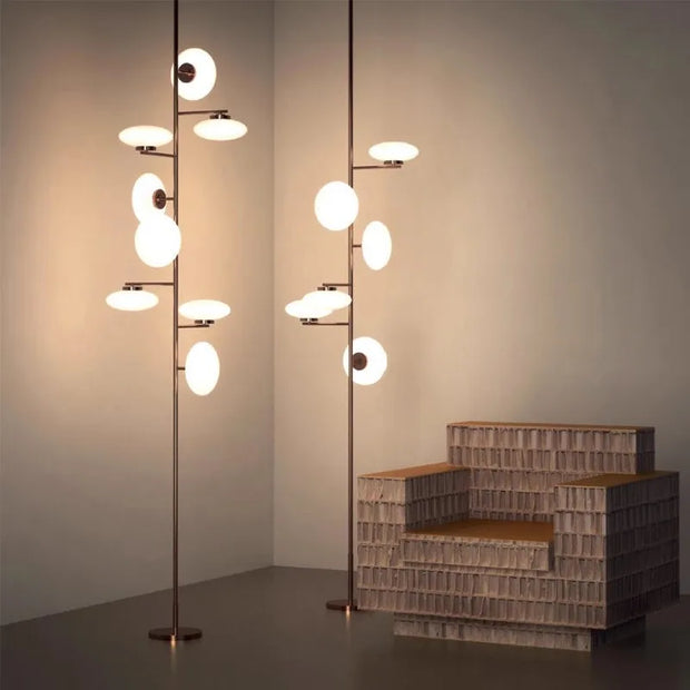 Italian Indoor Floor Lamp Floor To Ceiling Lamp Designer Standing Floor Light for Living Room Creative Corner Standing Lamp