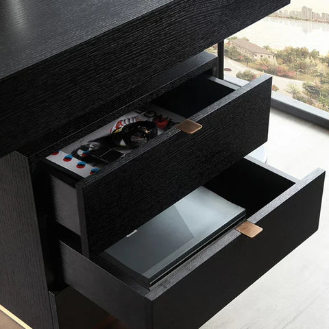 Italian Minimalism Office Desks Luxury Design Modern Study Office Desks Villa High-end Office Furniture Bureau De Chambre FYOD