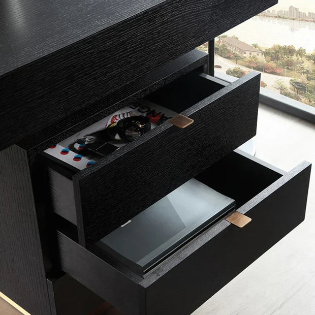 Italian Minimalism Office Desks Luxury Design Modern Study Office Desks Villa High-end Office Furniture Bureau De Chambre FYOD