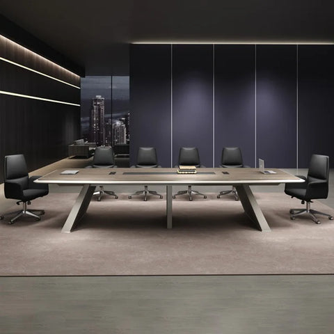 Hot Sale Modern Executive CEO Conference Meeting Table Commercial Office Furniture for Adult for School Living Room Made of Wood