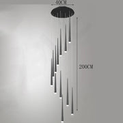 Modern Stair chandelier Pendant lights indoor lighting Ceiling lamp hanging light led Chandeliers for living room indoor lightin