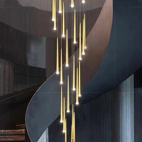Modern Stair chandelier Pendant lights indoor lighting Ceiling lamp hanging light led Chandeliers for living room indoor lightin