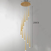 Modern Stair chandelier Pendant lights indoor lighting Ceiling lamp hanging light led Chandeliers for living room indoor lightin