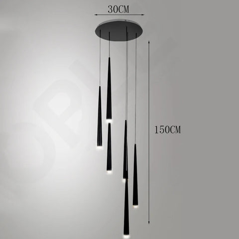 Modern Stair chandelier Pendant lights indoor lighting Ceiling lamp hanging light led Chandeliers for living room indoor lightin