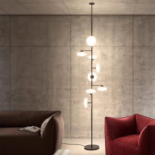 Italian Indoor Floor Lamp Floor To Ceiling Lamp Designer Standing Floor Light for Living Room Creative Corner Standing Lamp