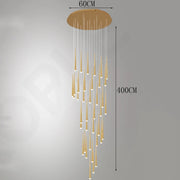 Modern Stair chandelier Pendant lights indoor lighting Ceiling lamp hanging light led Chandeliers for living room indoor lightin