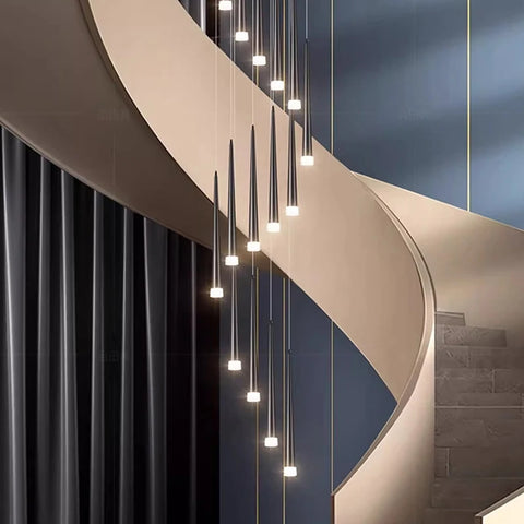 Modern Stair chandelier Pendant lights indoor lighting Ceiling lamp hanging light led Chandeliers for living room indoor lightin