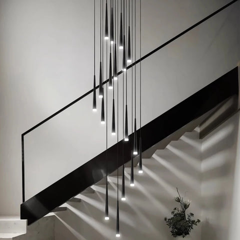 Modern Stair chandelier Pendant lights indoor lighting Ceiling lamp hanging light led Chandeliers for living room indoor lightin