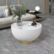 Luxury Modern Minimalist Coffee Tables for Living Room Creative Design Sofa Side Table Round Rock Board Center Table Furniture
