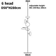 Italian Indoor Floor Lamp Floor To Ceiling Lamp Designer Standing Floor Light for Living Room Creative Corner Standing Lamp