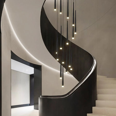Modern Stair chandelier Pendant lights indoor lighting Ceiling lamp hanging light led Chandeliers for living room indoor lightin