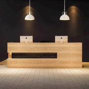 Hotels Counter Reception Desks Beauty Aesthetics Design Luxury Reception Desks Computer Modern Mostrador Recepcion Furniture